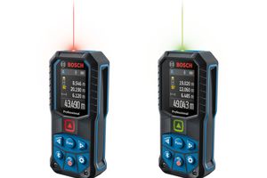 Точные измерения, легкое считывание, беспроводная передача: надежные лазерные измерители от Bosch для профессионалов