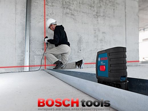 Линейный лазерный нивелир Bosch GLL 3-X