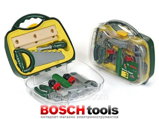 Дитячий ігровий набір інструментів для майстра Bosch в кейсі (Klein 8465)