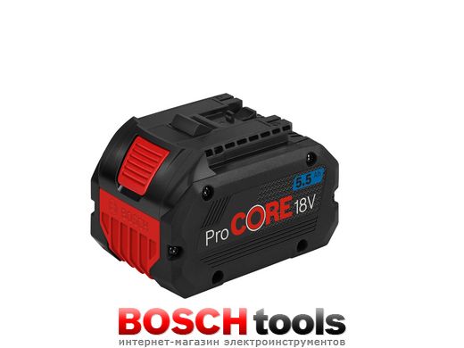Аккумуляторный блок Bosch ProCORE 18V 5.5 Ah