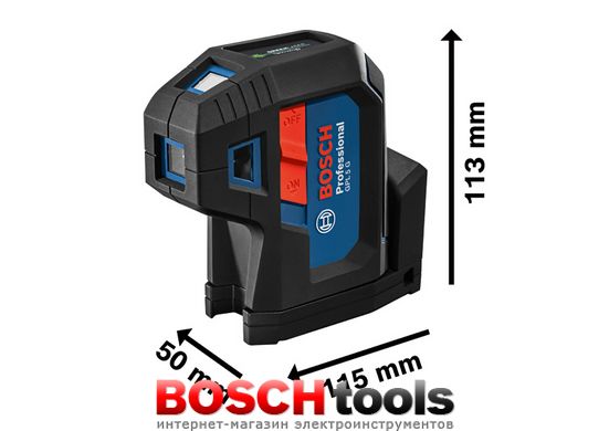 Точковий лазерний нівелір Bosch GPL 5 G