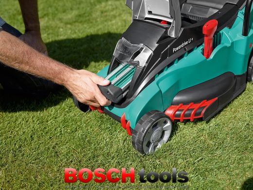 Аккумуляторная газонокосилка Bosch Rotak 43 LI