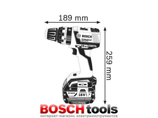 Ударная дрель-шуруповерт Bosch GSB 18 V-EC Professional