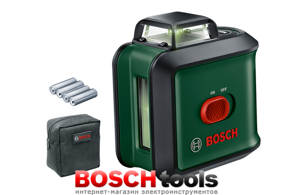 Хрестоподібний лінійний лазер Bosch UniversalLevel 360