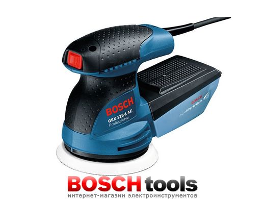 Ексцентрикова шліфмашина Bosch GEX 125-1 AE