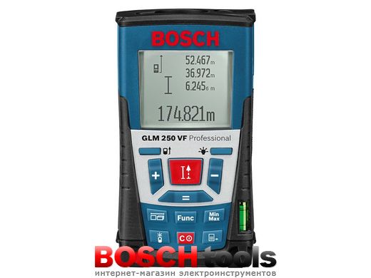 Лазерний далекомір Bosch GLM 250 VF