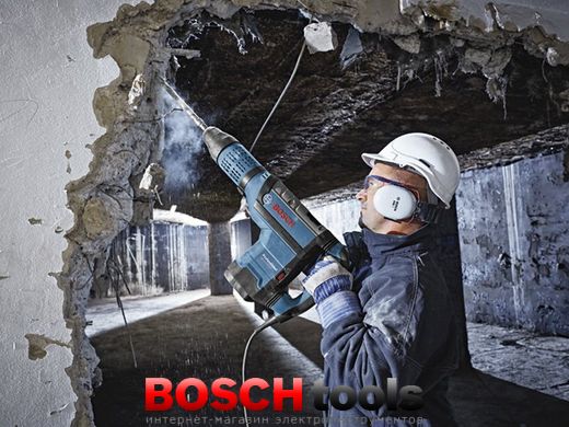 Перфоратор Bosch GBH 12-52 DV Professional + комплект зубил