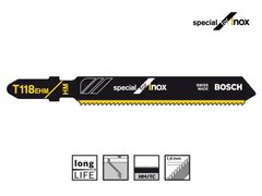 Полотно для лобзика Bosch special for Inox T 118 EHM