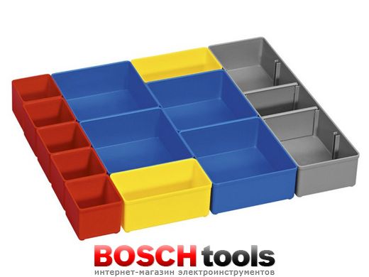 Комплект контейнерів Bosch i-BOXX 53 Inset Box, 12 шт.