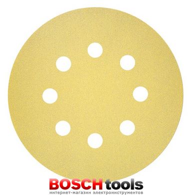 Шлифлист Bosch C450 Standard for General Purpose G60, Ø 125, 8 отверстий