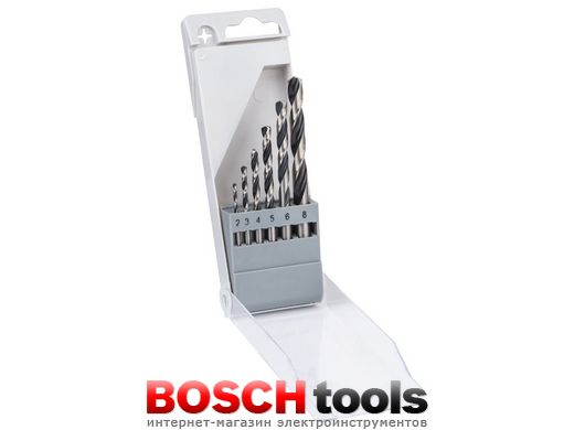 Набор сверл по металлу Bosch HSS PointTeQ 6 шт.