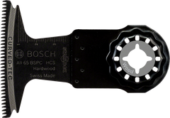 Занурювальне пиляльне полотно Bosch HCS AII 65 BSPC, Hard Wood