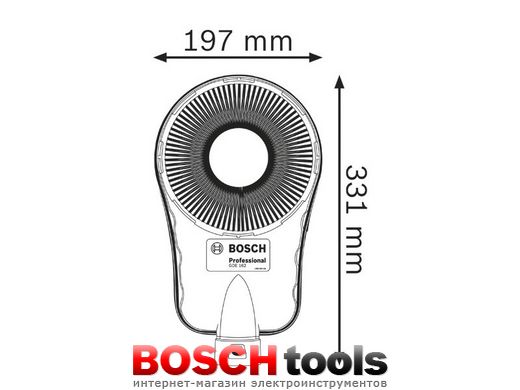 Система видалення пилу Bosch GDE 162