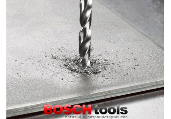 Набор сверл по металлу Bosch HSS-G, DIN 338, 135°, в металлической кассете  (19 шт.)