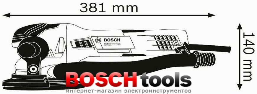 Ексцентрикова шліфмашина Bosch GET 75-150