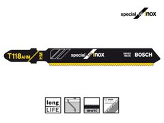 Полотно для лобзика Bosch special for Inox T 118 AHM