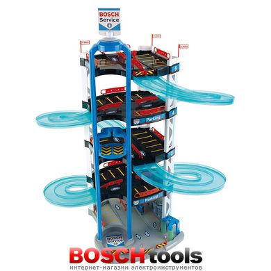 Дитячий ігровий набір Паркінг Bosch Car Service з 5 рівнями парковки (Klein 2813)
