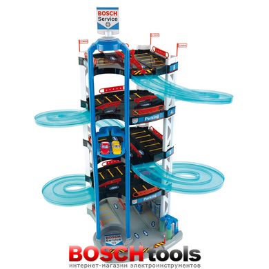 Детский игровой набор Паркинг Bosch Car Service с 5 уровнями парковки (Klein 2813)