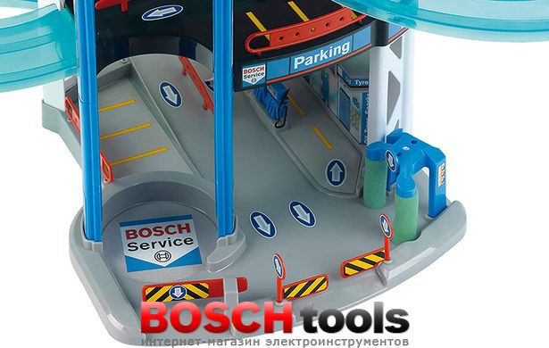 Дитячий ігровий набір Паркінг Bosch Car Service з 5 рівнями парковки (Klein 2813)