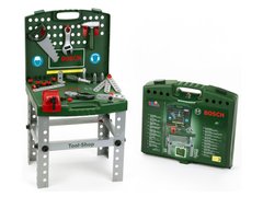Дитячий ігровий набір Робочий стіл Bosch Tool-Shop (Klein 8681) в валізці
