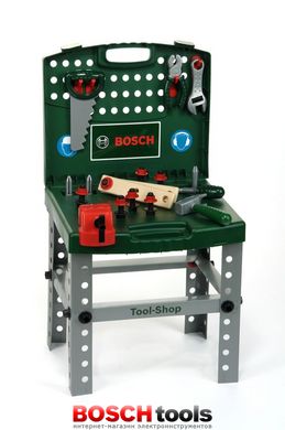 Детский игровой набор Рабочий стол Bosch Tool-Shop (Klein 8681) в чемоданчике