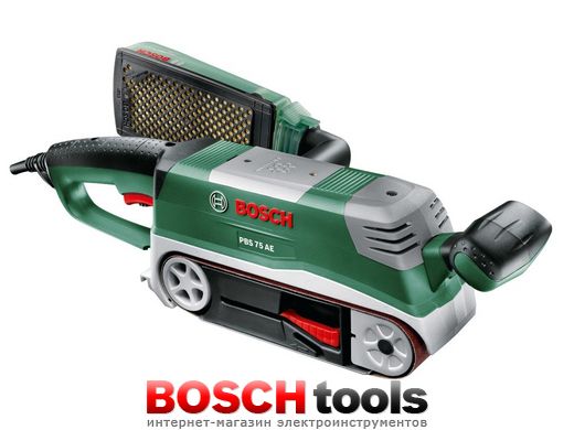 Стрічкова шліфувальна машина Bosch PBS 75 AE