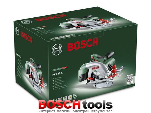 Ручна дискова пилка Bosch PKS 55 A