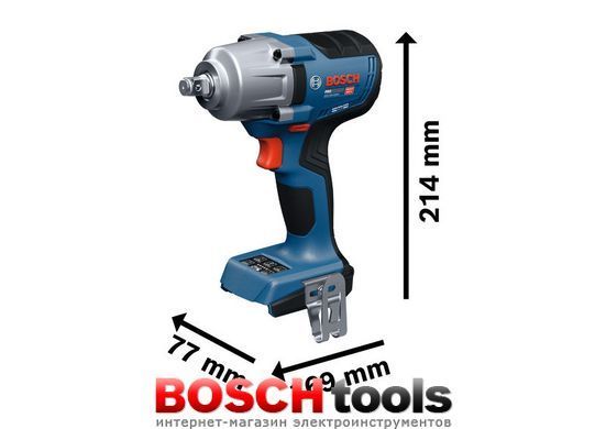 Аккумуляторный ударный гайковерт PRO GDS18V-450H (06019K4202)