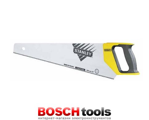 Ножівка довжиною 550 мм для поперечного та поздовжнього різу STANLEY 1-20-009