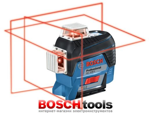 Линейный лазерный нивелир Bosch GLL 3-80 C