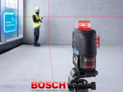 Лінійний лазерний нівелир Bosch GLL 3-80 C