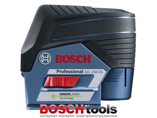 Комбінований лазерний нівелір Bosch GCL 2-50 CG