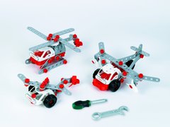 Детский игровой набор Bosch для конструирования вертолетов 3в1 (Klein 8791) „HELICOPTER TEAM“