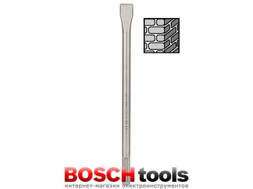 Зубило пласке Bosch SDS-Max 25x400 мм, ECO