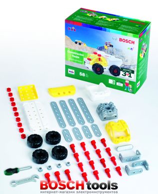 Детский игровой набор Bosch для конструирования строительных машин 3в1 (Klein 8792) "CONSTRUCTOR TEAM"