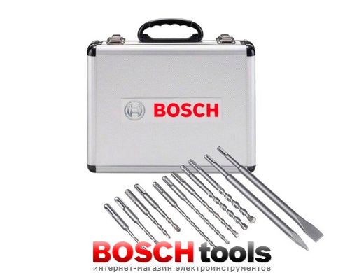 Набор Bosch SDS Plus зубил Eco и буров Plus-1