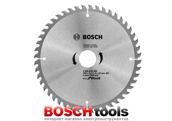Пильный диск Bosch optiline ECO, Ø 200x32-48T