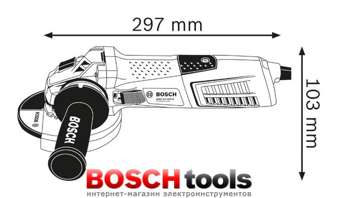 Кутова шліфмашина Bosch GWS 12-125 CI