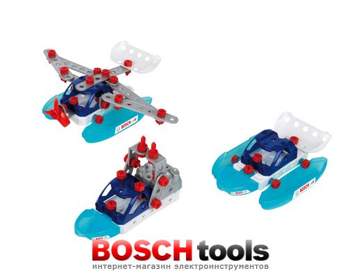 Дитячий ігровий набір Bosch для конструювання водного транспорту 3в1 (Klein 8794) "WATERCRAFT TEAM"
