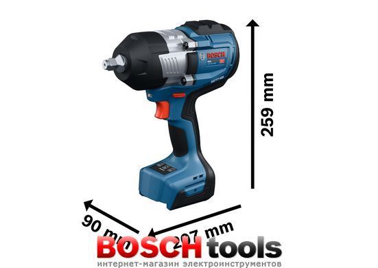 Аккумуляторный ударный гайковерт PRO GDS18V-1400 (06019R5002)
