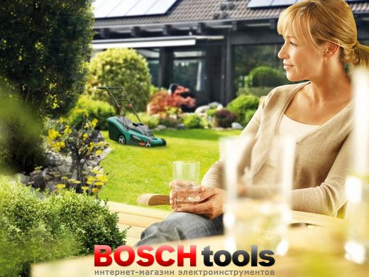 Аккумуляторная газонокосилка Bosch Rotak 37 LI