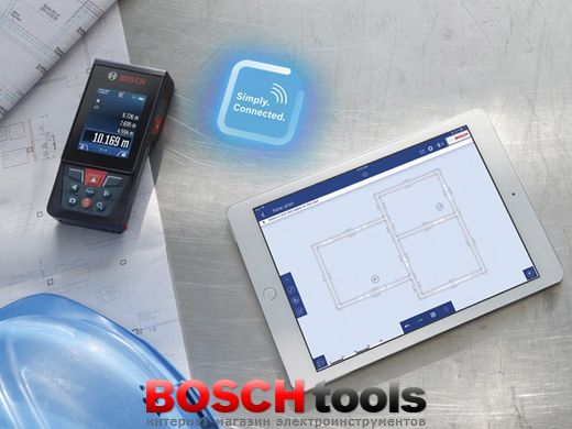 Лазерний далекомір Bosch GLM 120 C
