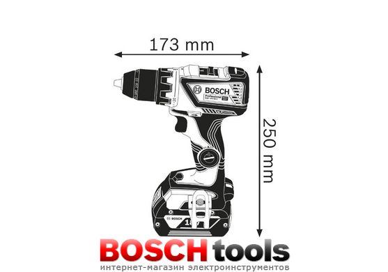 Аккумуляторная дрель-шуруповерт Bosch GSR 18V-60 C Professional