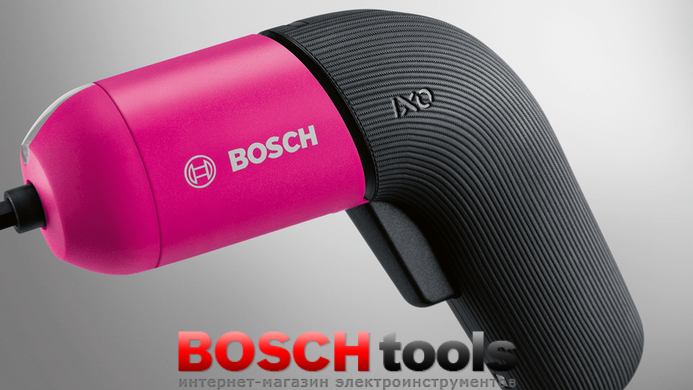 Аккумуляторный шуруповёрт Bosch IXO VI Colour Edition в футляре с набором бит и з/у