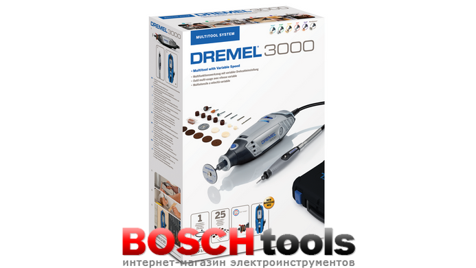 Багатофункційний інструмент DREMEL&reg; 3000 (3000-1/25)