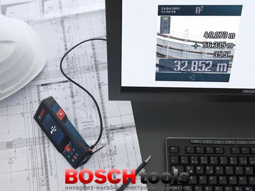 Лазерний далекомір Bosch GLM 120 C