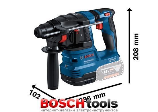 Набір акумуляторних інструментів Bosch Professional: дриль-шурупокрут GSR 18V-65, перфоратор GBH 18V-22, КШМ GWS 18V-8 з 2 акб GBA 18V 5.0 Ah і з/п GAL 18V-40 в 3 кейсах L-BOXX 136