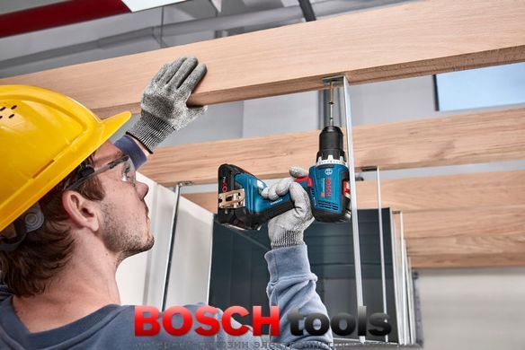 Набір акумуляторних інструментів Bosch Professional: дриль-шурупокрут GSR 18V-65, перфоратор GBH 18V-22, КШМ GWS 18V-8 з 2 акб GBA 18V 5.0 Ah і з/п GAL 18V-40 в 3 кейсах L-BOXX 136