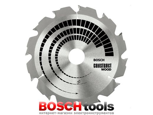 Пильный диск Bosch construct Wood, Ø 190x30x2,6 (12)