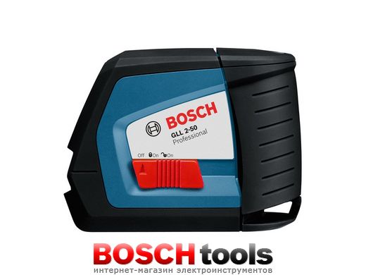 Лінійний лазерний нівелір Bosch GLL 2-50